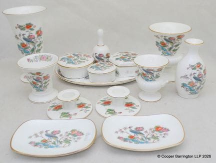 Vintage-Sammlung von Wedgwood Kutani-Kranich
Vinta