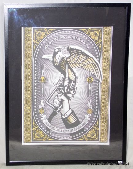 Shepard Fairey Operation Oil Freedom Künstlerexemp