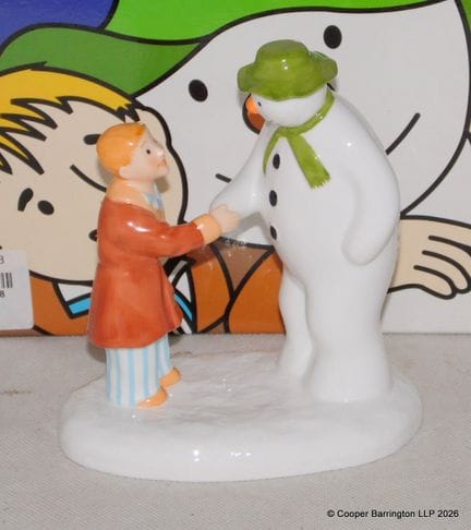 Coalport « The Snowman » « How Do You Do » – Une e