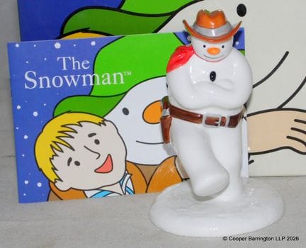 Coalport « The Snowman » « Cowboy Jig », première 