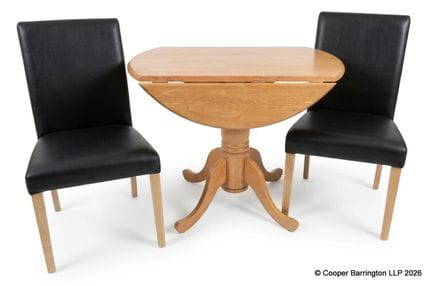 Tavolo da pranzo in rovere IC International + 2 se