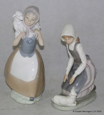 Nao by Lladro 塑像《牧羊女与小羊》等
Nao by Lladro 塑像《牧羊女与小羊》