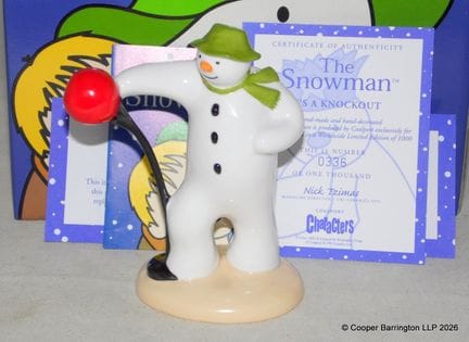 Coalport, le bonhomme de neige « It's A Knockour »