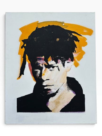 Victor HASCH (1945-2012)
JM Basquiat - 2011 
Serig