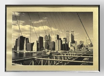 Vista de las Torres Gemelas desde el puente de Bro