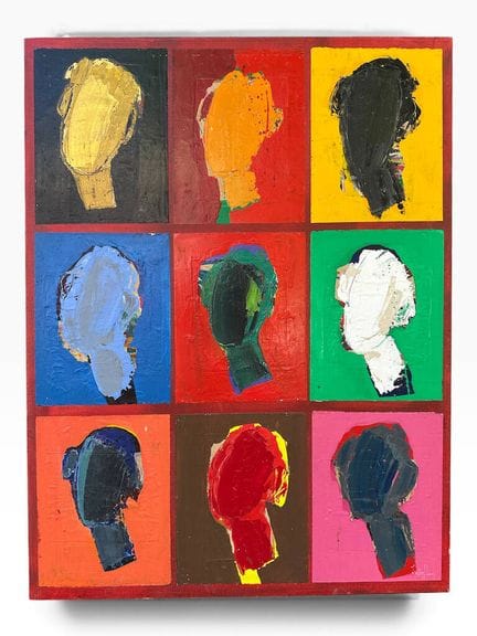 Victor HASCH (1945-2012)
9 ritratti
Tecnica mista 