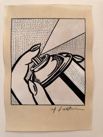 Roy LICHTENSTEIN (1923-1997), d’après
« Spray Can 