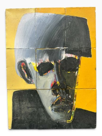 Victor HASCH (1945-2012)
Warhol 
Acrilico su assem
