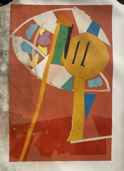 André LANSKOY (1902-1976)
Composición abstracta
Li