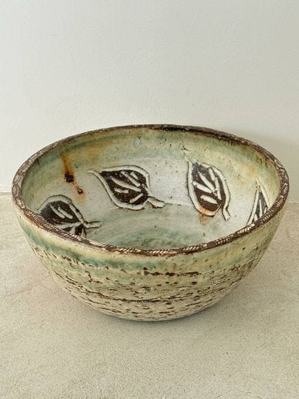 Albert THIRY (1932-2009)
Grande coupe en céramique