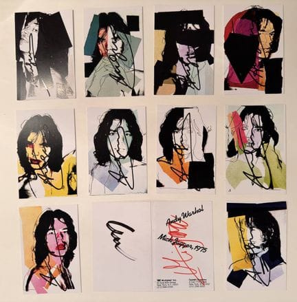 Andy WARHOL (1928-1987), d’après
« Mick Jagger Ser