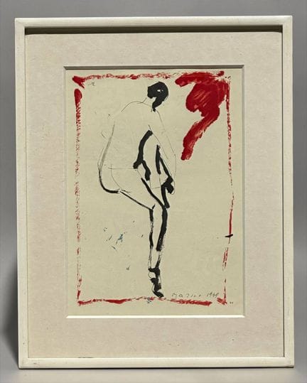 Marino MARINI (1901-1980), d'après
Nu de dos - 194