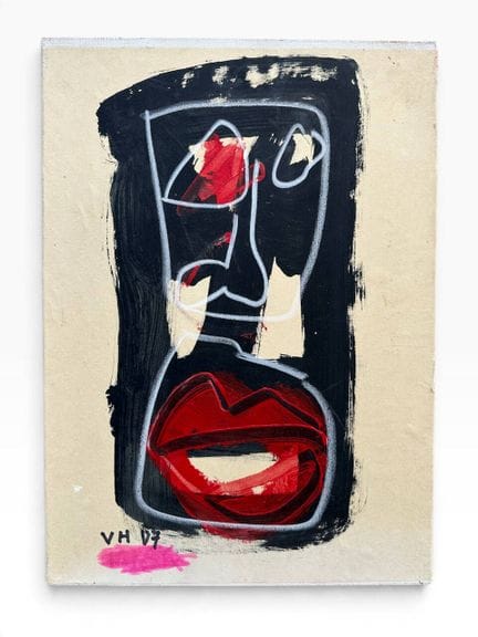 Victor HASCH (1945-2012) 
Ritratto - 2007
Tecnica 