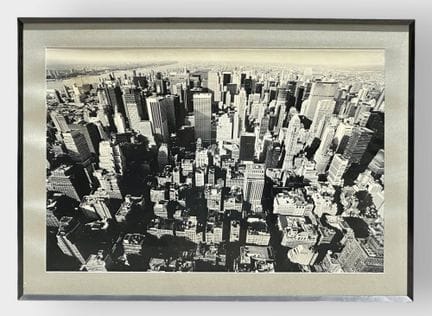 Manhattan con el río Hudson a la izquierda - Nueva