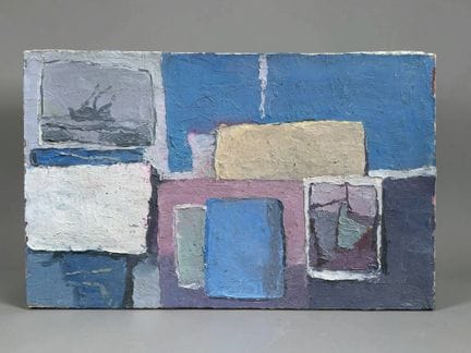 Isadore LEVY (1899-1989)
Composición en azul y ros