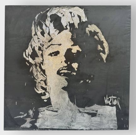 VICTOR
Maryline
Acrylique sur toile. Signé en bas 