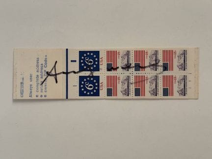 Andy WARHOL (1928-1987), d’après
« US Stamps »
Pla