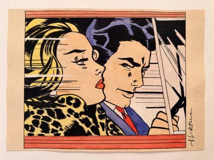 Roy LICHTENSTEIN (1923-1997), d’après
« In The Car