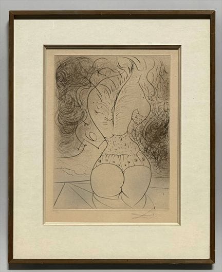 Salvador DALI (1904-1989)
Venus
Litografía sobre p