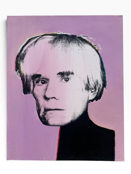 Victor HASCH (1945-2012)
Andy Warhol "2" - 2011
Se