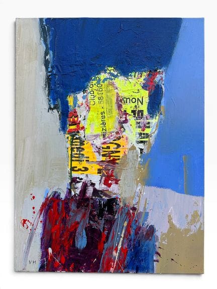 Victor HASCH (1945-2012) 
Composition abstraite - 
