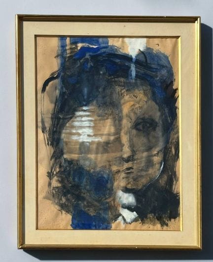 Yvon GRAC (1945)
Songe - 1974
Huile sur papier. Si