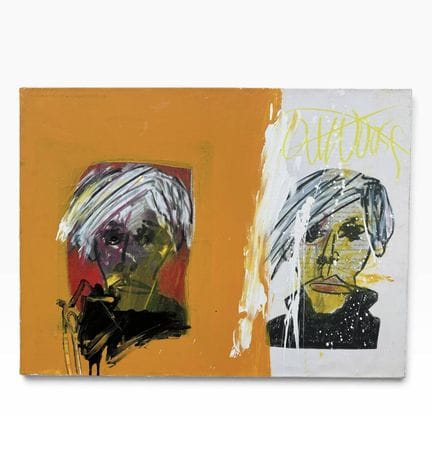 Victor HASCH (1945-2012)
Ritratto doppio di Andy W