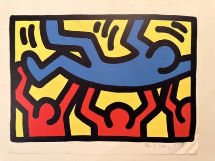 Keith HARING (1958-1990), d’après
Impression sur p