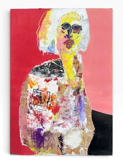 Victor HASCH (1945-2012)
Paige Powel - 2012
Tecnic