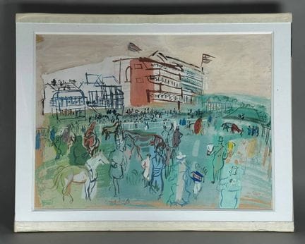 Raoul DUFY (1877-1953), según
Longchamp
Técnica Ja
