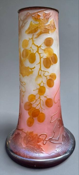 Établissements GALLE
Vase berluze en verre multico