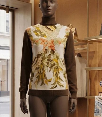 HERMÈS París
Jersey de cuello alto «Tahiti»
Punto 