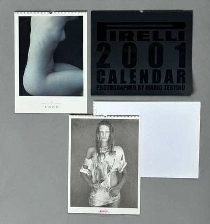 PIRELLI 
Ensemble de 4 Calendriers 1998, 1999, 200