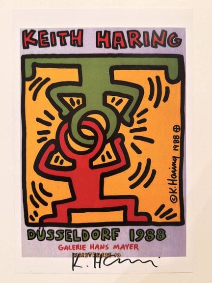 Keith HARING (1958-1990), según
«Düsseldorf 1988»

