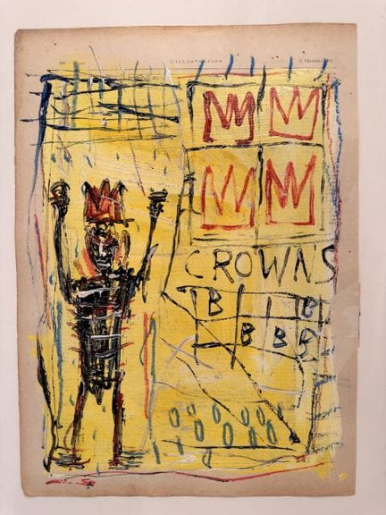Jean-Michel BASQUIAT (1960-1988), según
«Crowns»
T