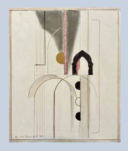 Michel GAUDET (1924-2019)  
Mosquée - 1997
Huile s