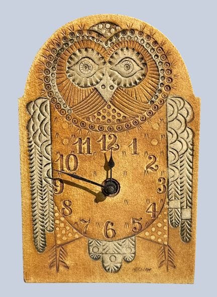 Roger CAPRON (1922-2006)
Reloj de pared de gres co