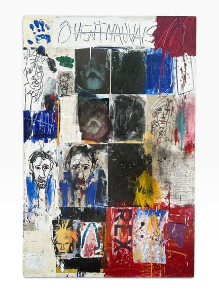 Victor HASCH (1945-2012)
"Ö VENT MAUVAIS"
Tecnica 