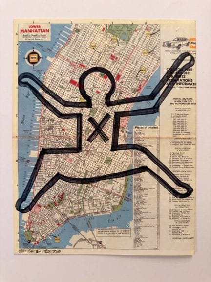 Keith HARING (1958-1990), d’après
Dessin au feutre