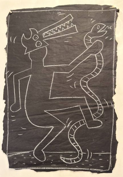 Keith HARING (1958-1990), basado en
«Dancing»
Dibu