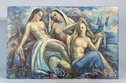 Raymonde HEUDEBERT (1905-1991)
Les trois grâces
Hu