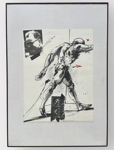 Vladimir VELICKOVIC (1935-2019)
The human figure i