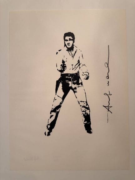 Andy WARHOL (1928-1987), d’après
« Elvis Presley »