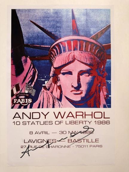 Andy WARHOL (1928-1987), d’après
« 10 Statues Of L