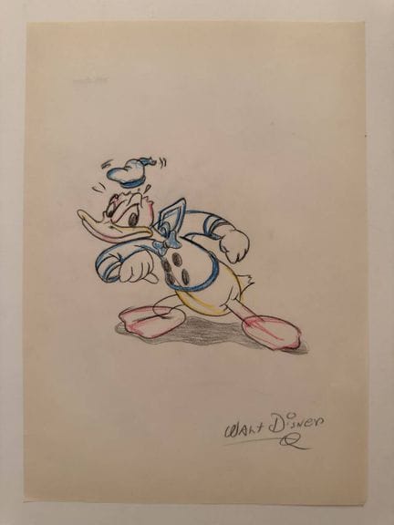 Walt DISNEY (1901-1966), basado en
«El Pato Donald