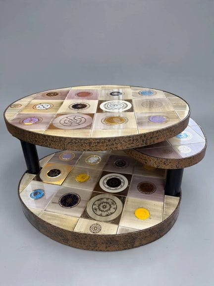 乔治·佩莱蒂耶（1938-2024）——瓦洛里斯的“Atelier de la Roue”工作室
圆
