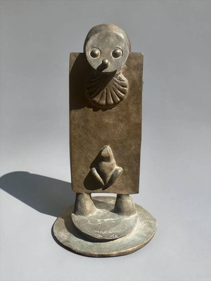 马克斯·恩斯特（1891-1976），据
《雅努斯》（1974）
青铜 编号 /18
43 x 21