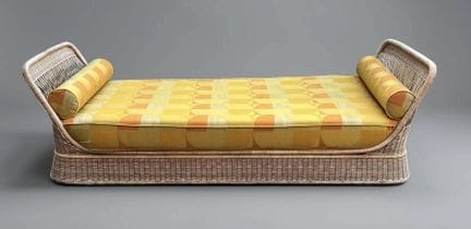 拉帕尔马版 - 1950年代
藤制床架及藤芯床垫
65 x 190 x 90 厘米（床垫略短，但被靠