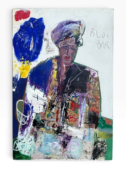 Victor HASCH (1945-2012)
Blue bar - 2012
Tecnica m