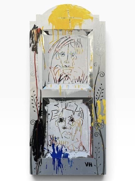 Victor HASCH (1945-2012)
Warhol e Basquiat
Tecnica